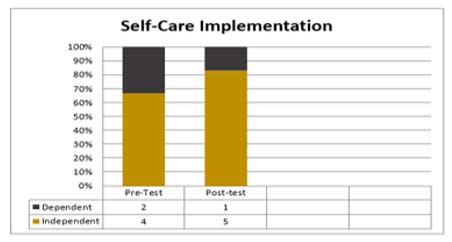 A graph of a self-care implementation

AI-generated content may be incorrect.