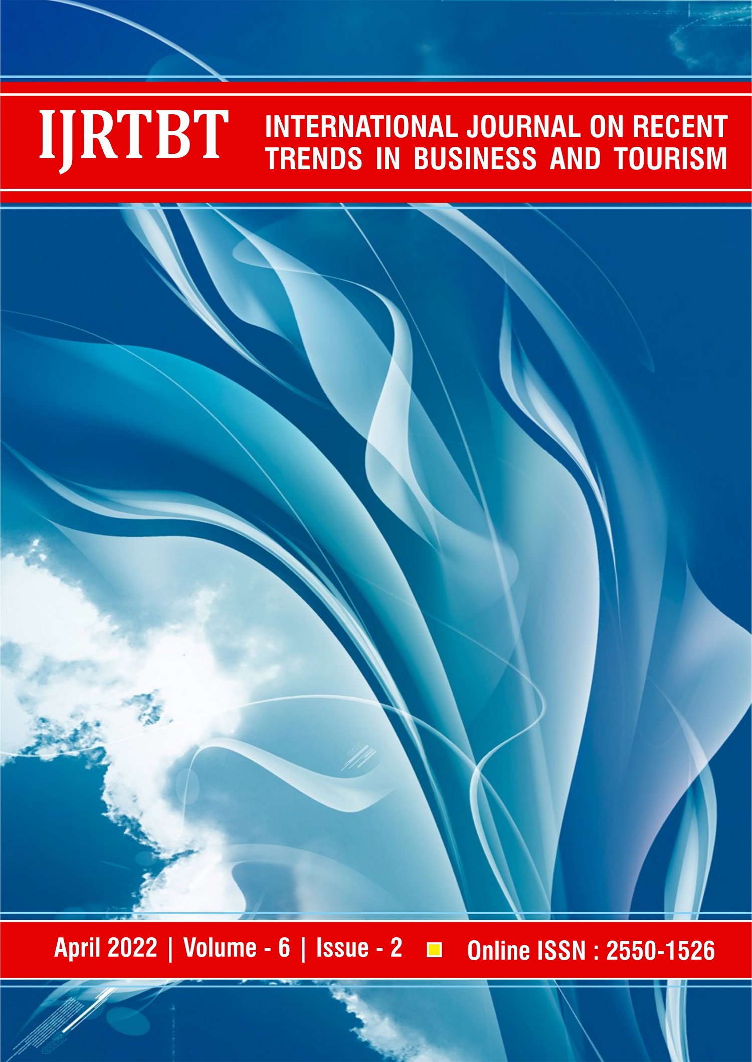 					View Vol. 6 No. 2 (2022): International Journal on Recent Trends in Business and Tourism 
				