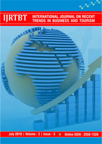					View Vol. 2 No. 3 (2018): International Journal on Recent Trends in Business and Tourism
				