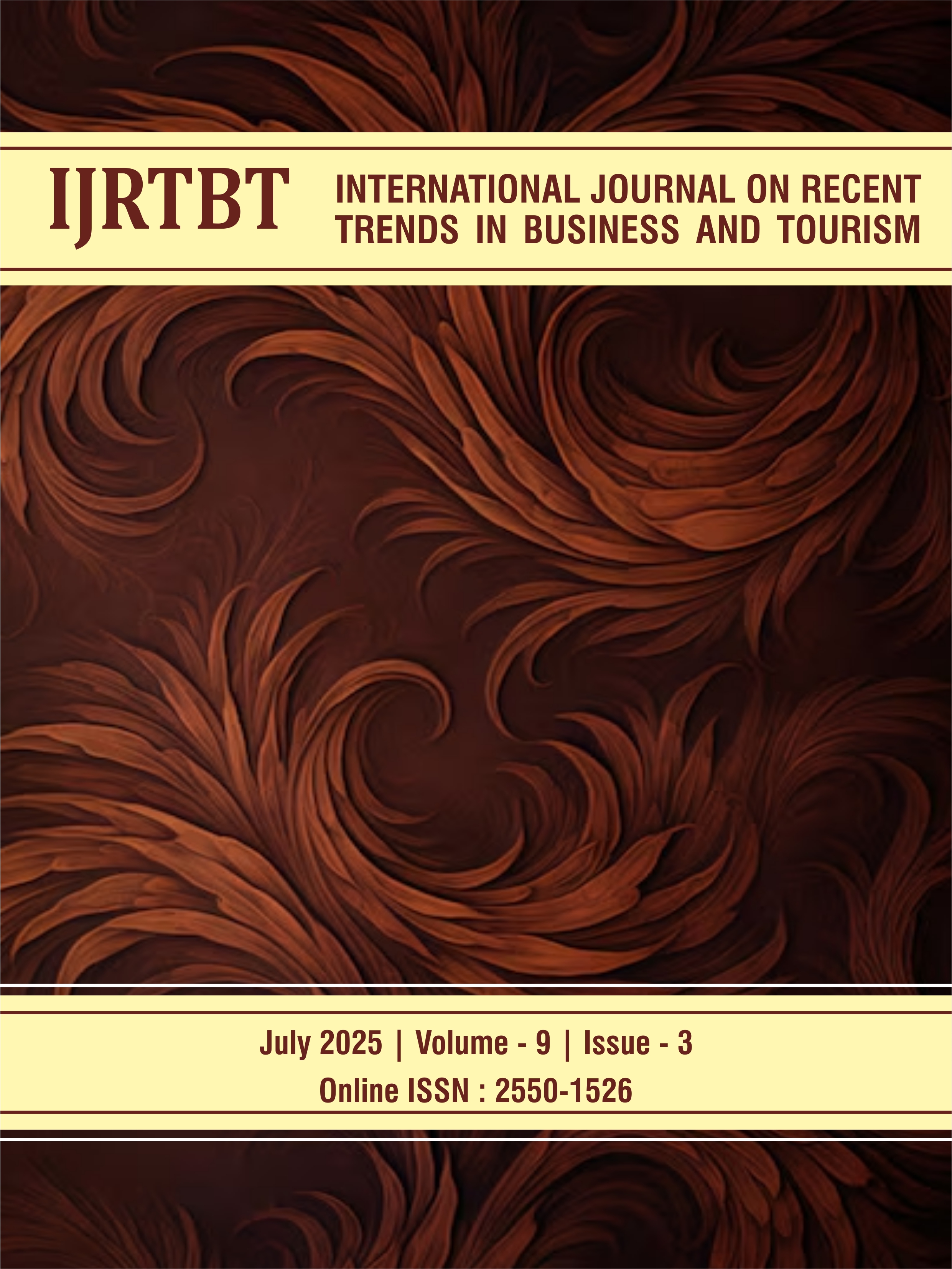 					View Vol. 9 No. 3 (2025): International Journal on Recent Trends in Business and Tourism 
				