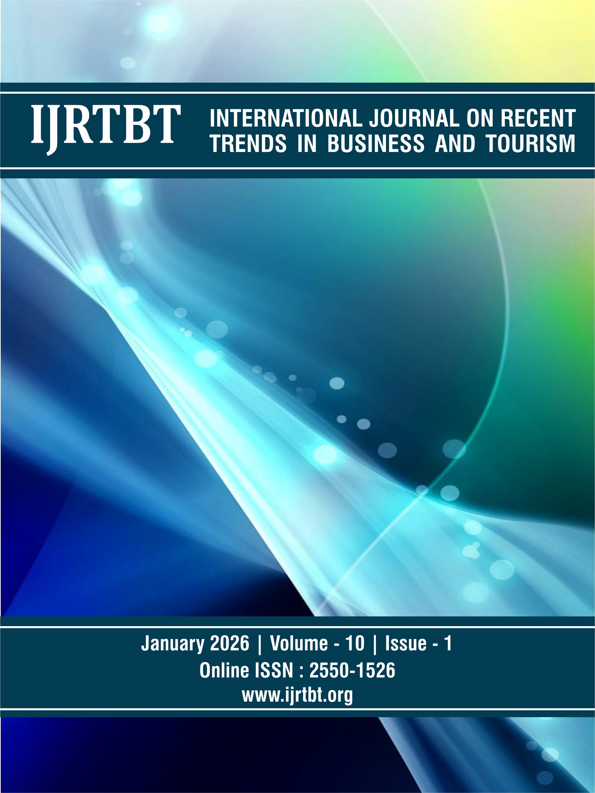 					View Vol. 10 No. 1 (2026): International Journal on Recent Trends in Business and Tourism
				