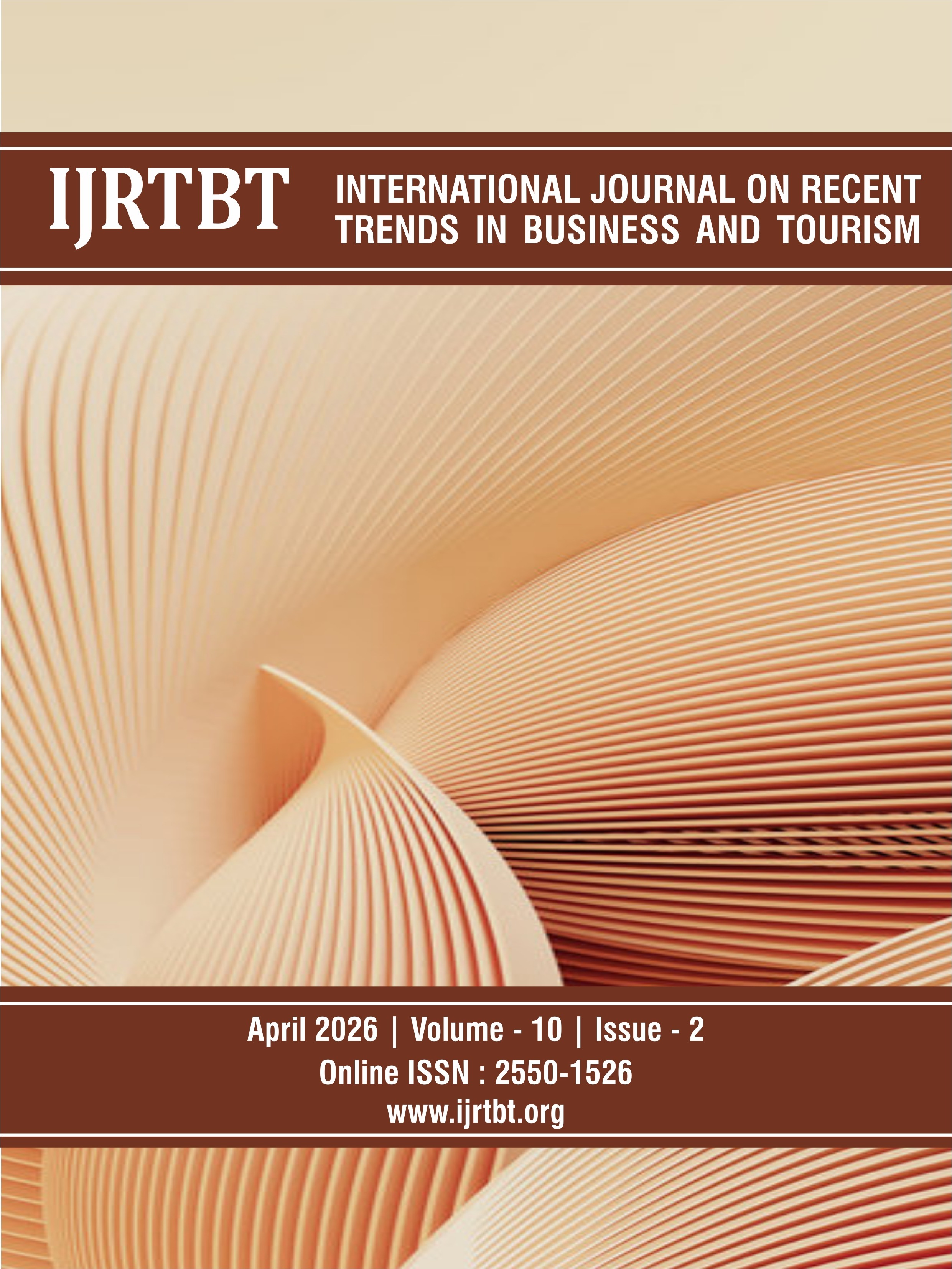 					View Vol. 10 No. 2 (2026): International Journal on Recent Trends in Business & Tourism
				