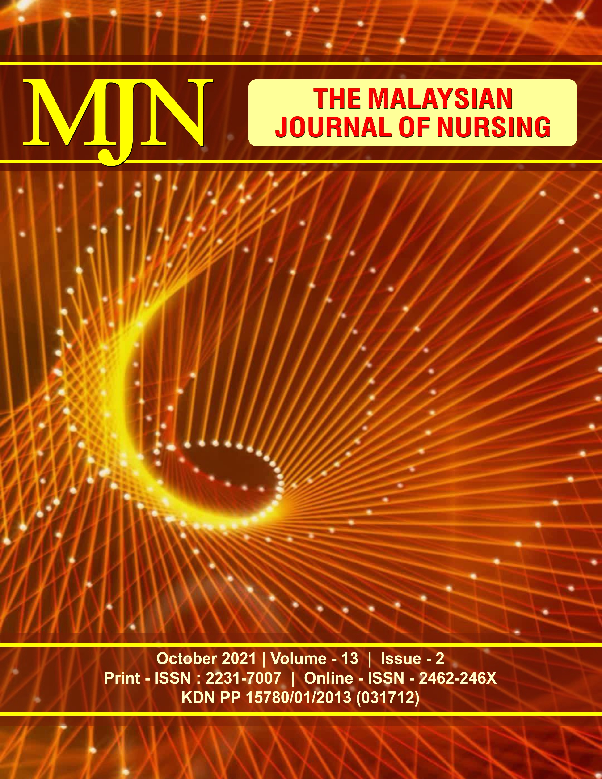 					View Vol. 13 No. 2 (2021): The Malaysian Journal of Nursing
				