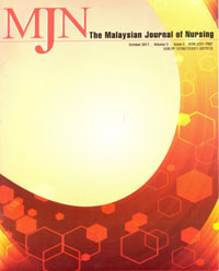 					View Vol. 3 No. 2 (2011): The Malaysian Journal of Nursing
				