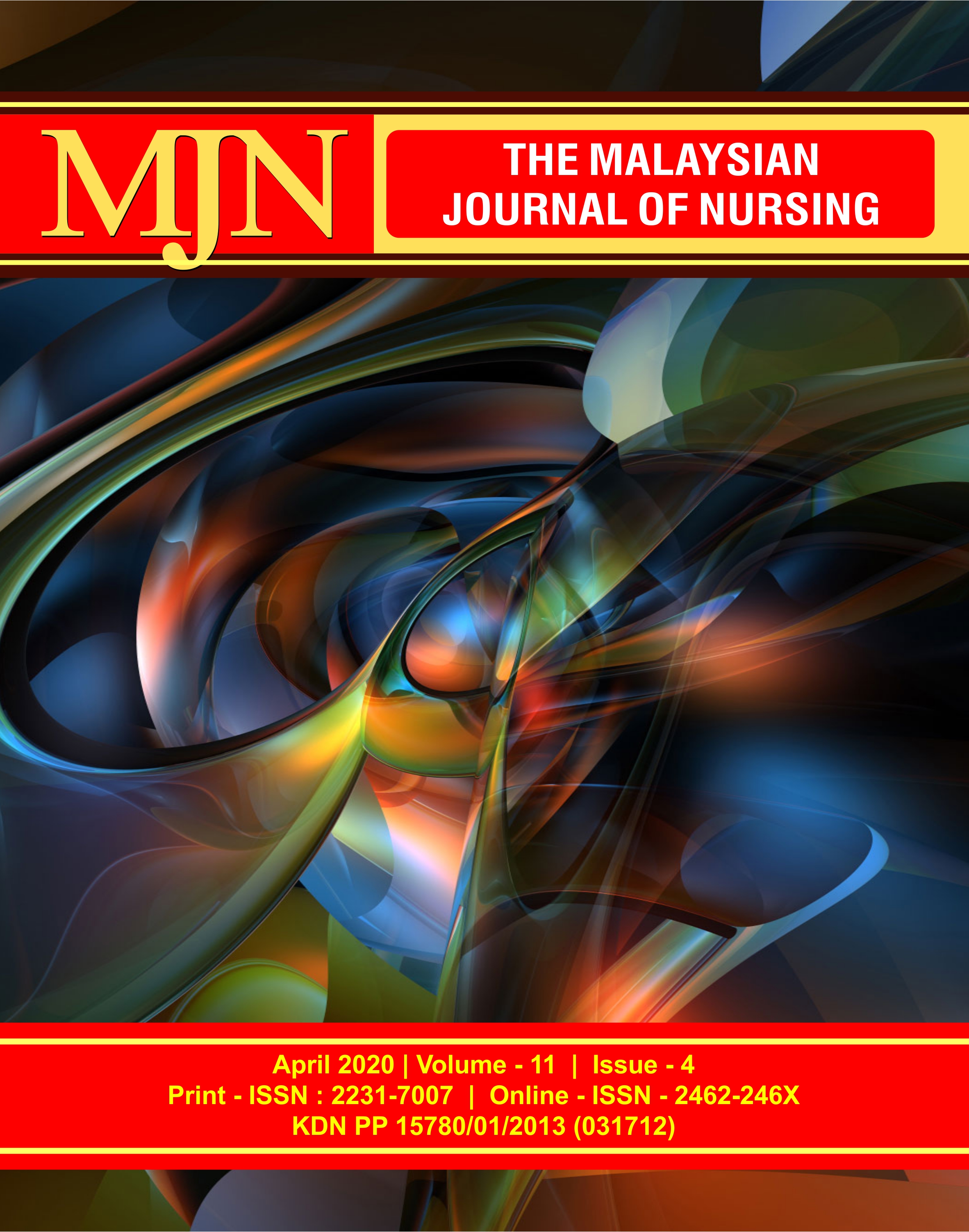 					View Vol. 11 No. 4 (2020): The Malaysian Journal of Nursing 
				