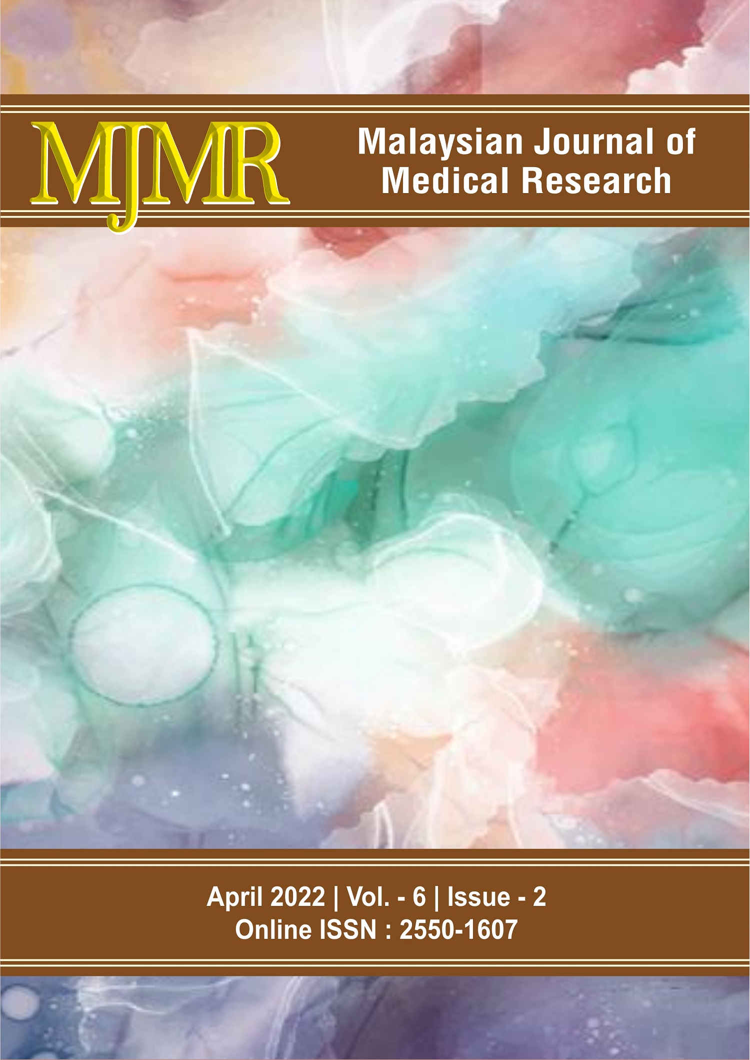 					View Vol. 6 No. 2 (2022): Malaysian Journal of Medical Research 
				