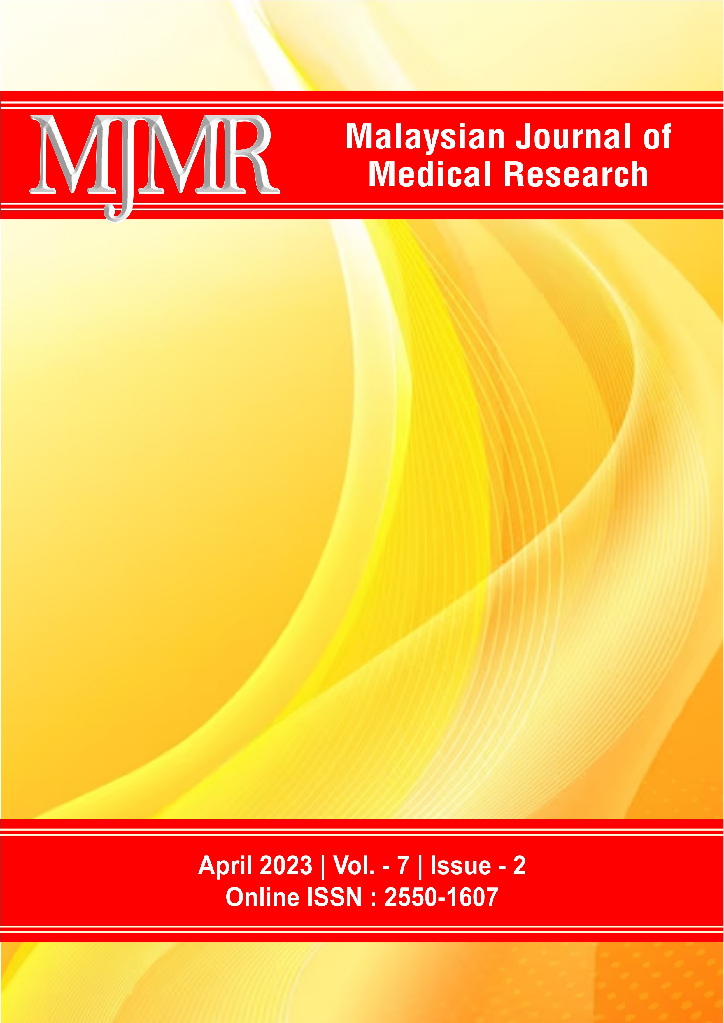 					View Vol. 7 No. 2 (2023): Malaysian Journal of Medical Research 
				