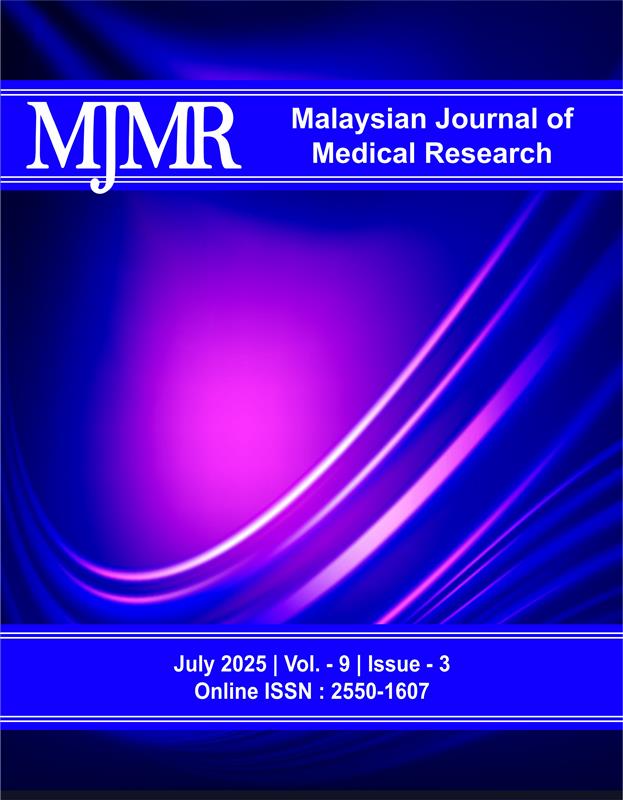 					View Vol. 9 No. 3 (2025): Malaysian Journal of Medical Research 
				