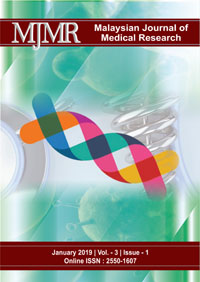 					View Vol. 3 No. 1 (2019): Malaysian Journal of Medical Research
				