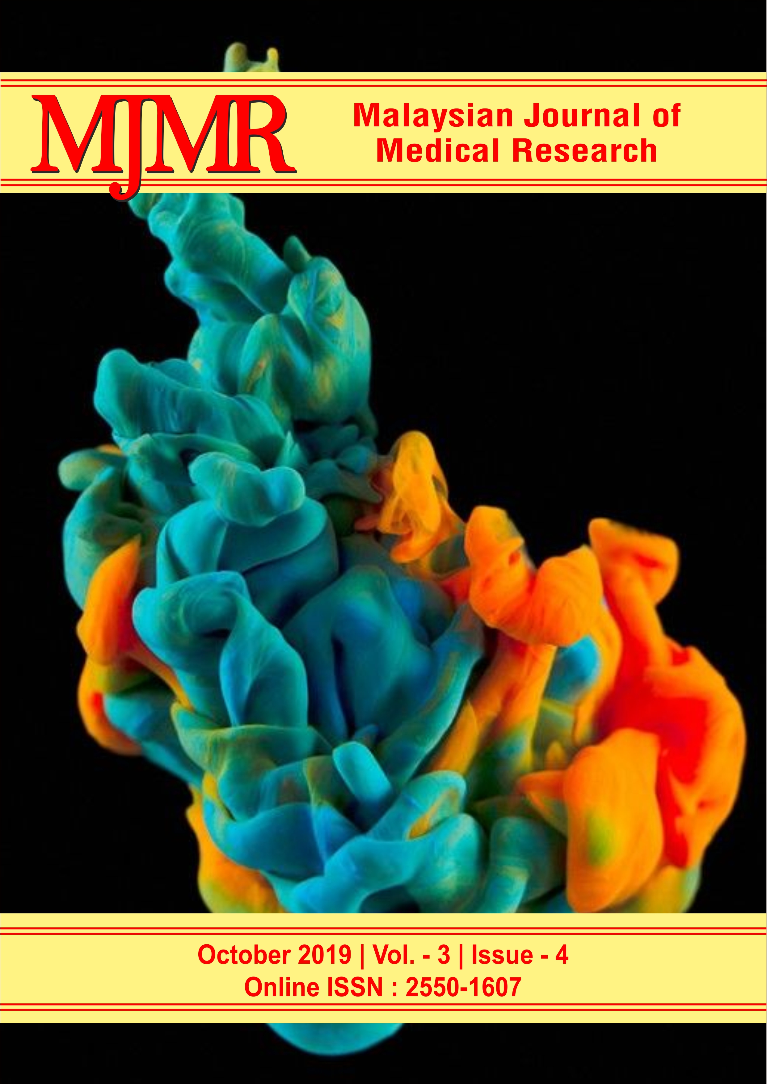 					View Vol. 3 No. 4 (2019): Malaysian Journal of Medical Research
				