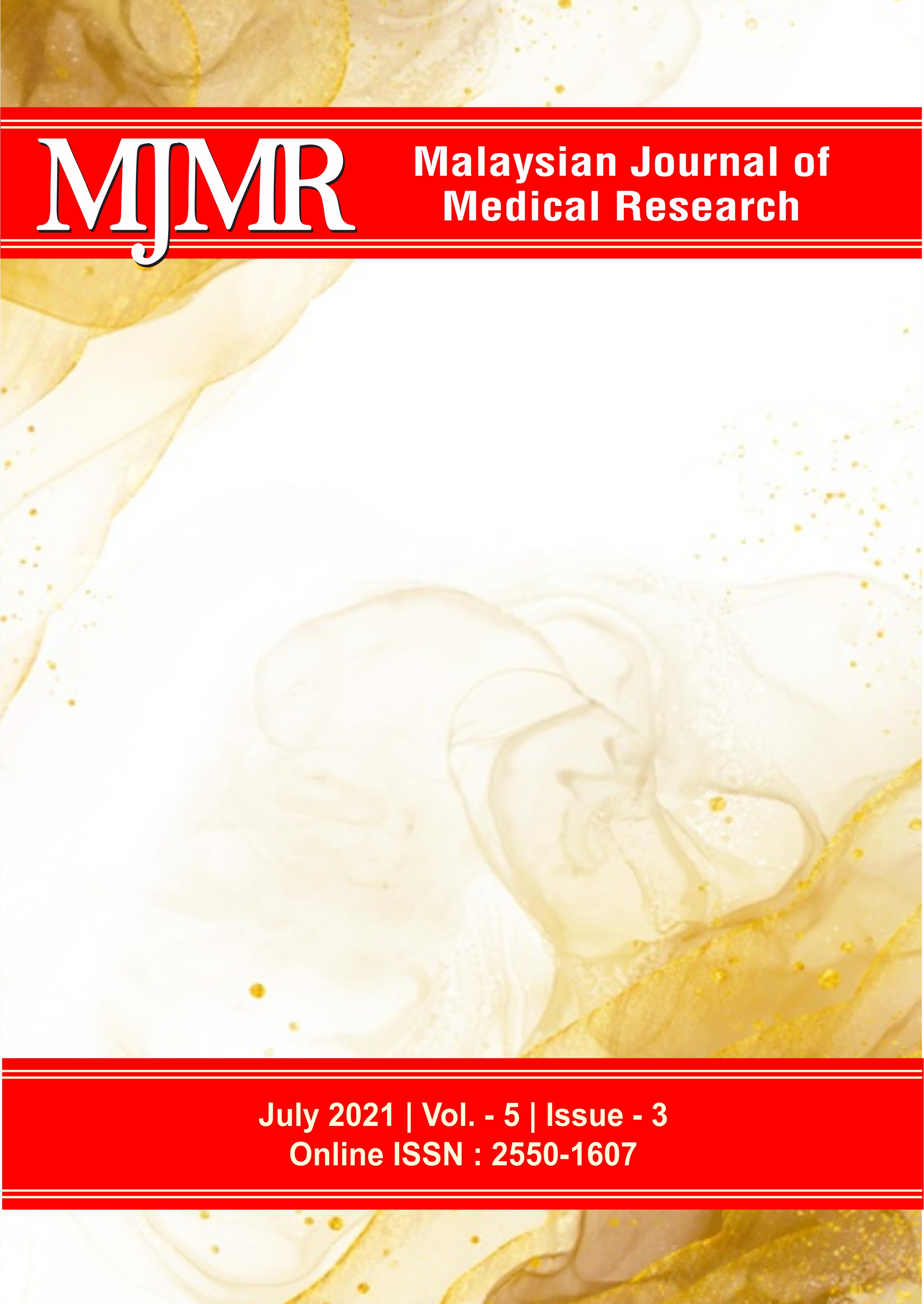 					View Vol. 5 No. 3 (2021): Malaysian Journal of Medical Research 
				