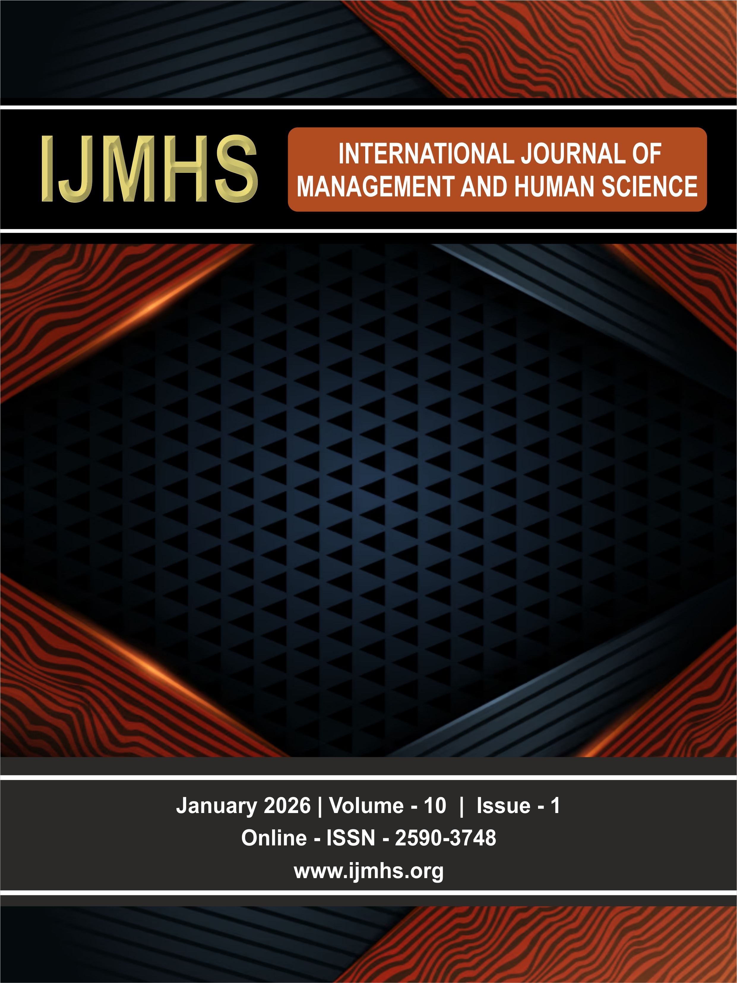 					View Vol. 10 No. 1 (2026): International Journal of Management and Human Sciences (IJMHS)
				