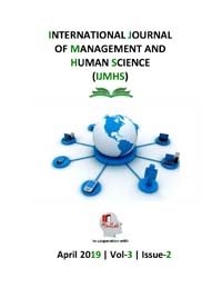 					View Vol. 3 No. 2 (2019): International Journal Of Management And Human Science (IJMHS)
				
